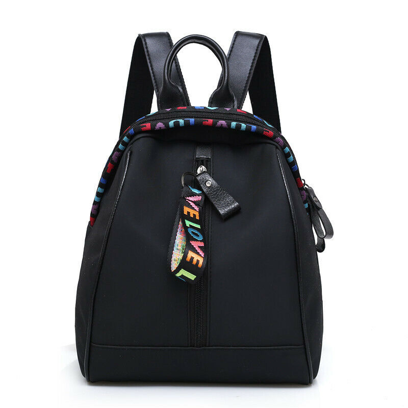 Women Backpack Purse School Waterproof Anti-Theft Oxford Cloth Travel Mini Bag