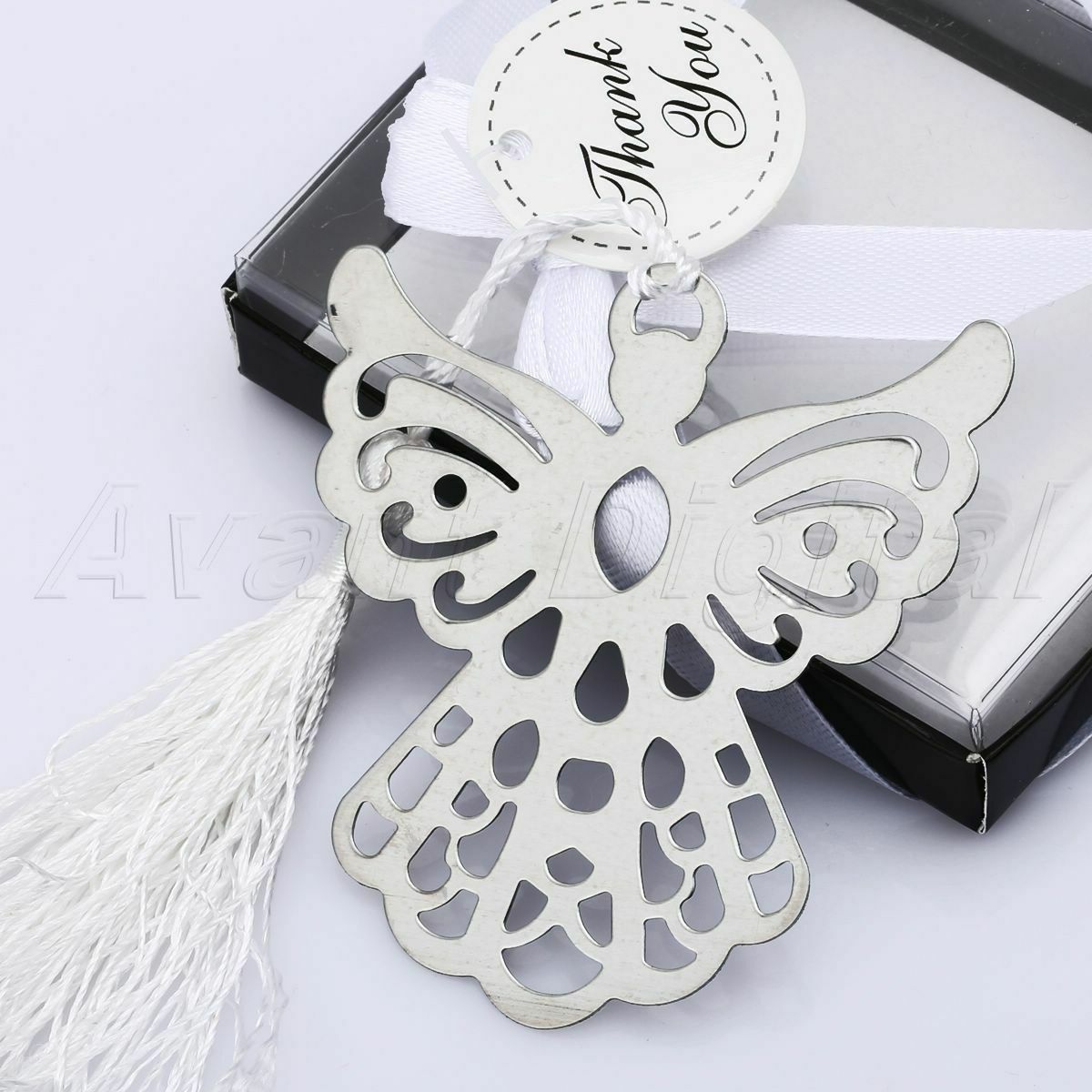 Designed Guardian Angel Tassels Bookmark Page Holder Marker Memo Note Stationery