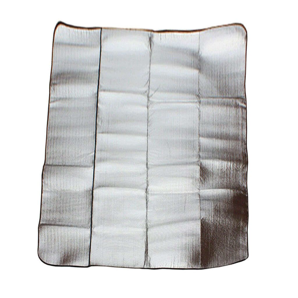 Aluminum Foil Sleeping Mattress Mat Pad for Outdoor Camping Picnic 150x200cm
