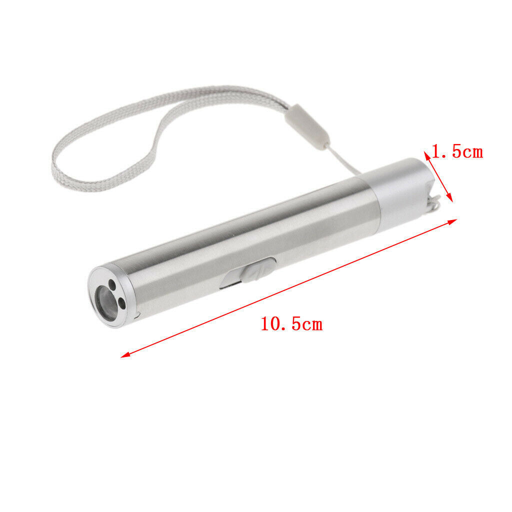 Electronic USB Rechargeable Lighter Multifunctional Led Flashlight Stainless