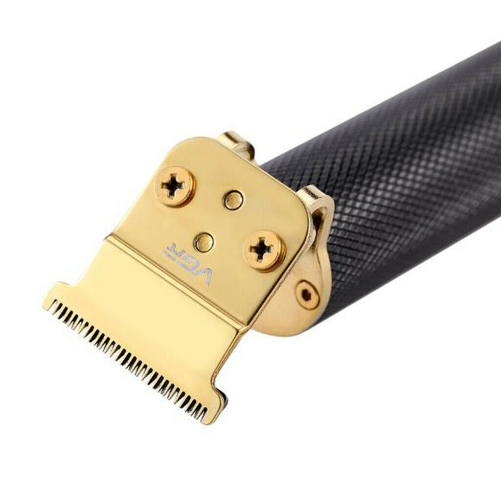 Carving Hair Beard Retro T Type Oil Head Trimmer Clipper Small Fader Black