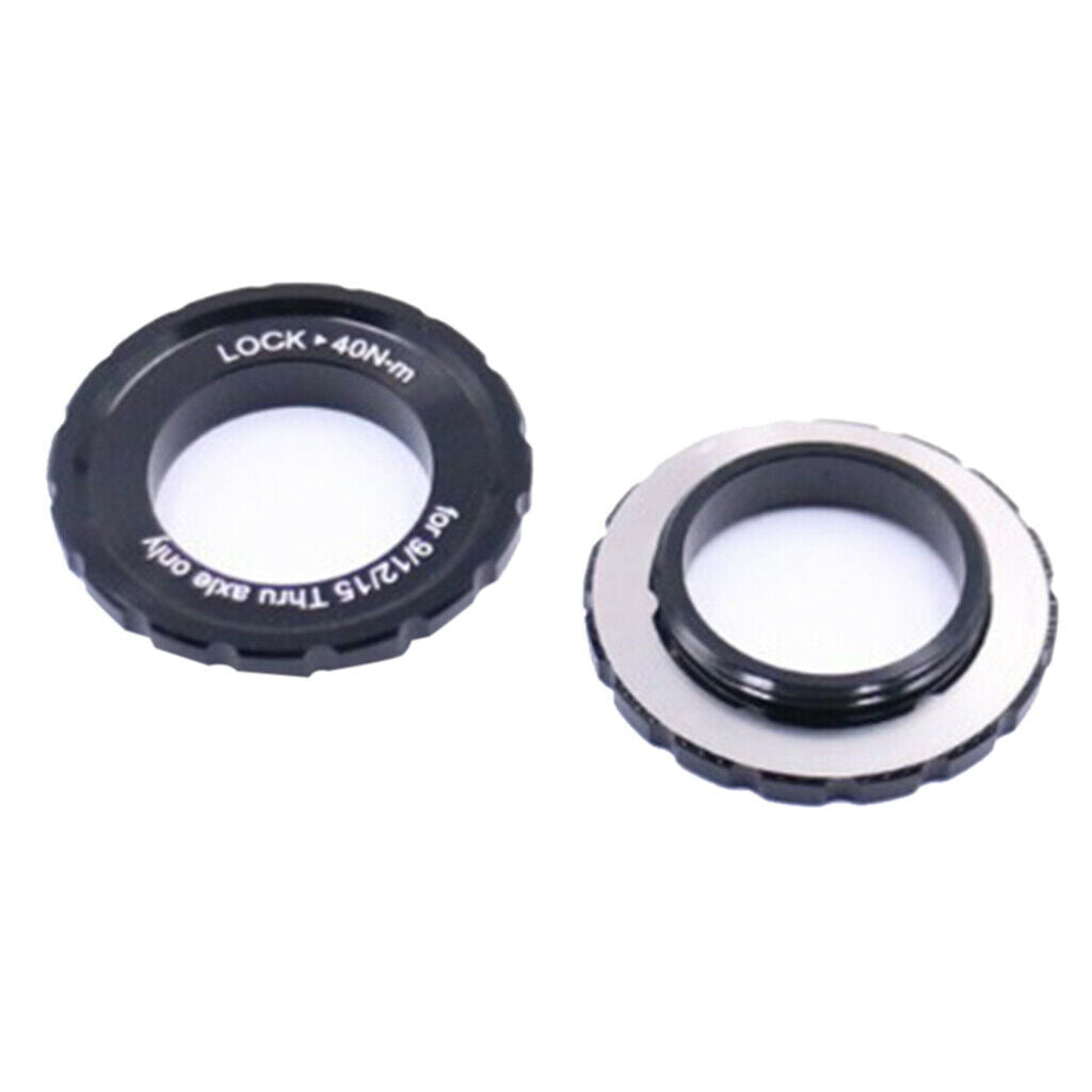Aluminium Alloy Centerlock Adapter Road Bike Wheel Thru-Axle Hub Lock Cover