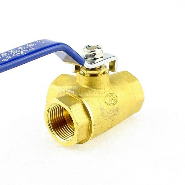 3/4" Brass 3 Way Ball Valve Full L-Port FemaleThread for Water, Oil, Gas New