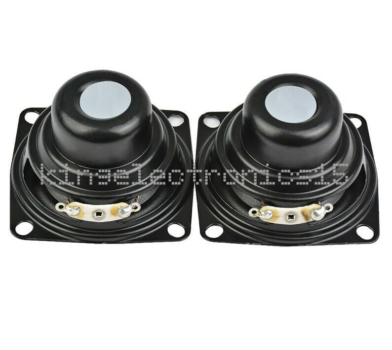 2Pcs 53MM 10W 4Ohm Audio Speaker Full Range Speakers Bass Multimedia Loudspeaker