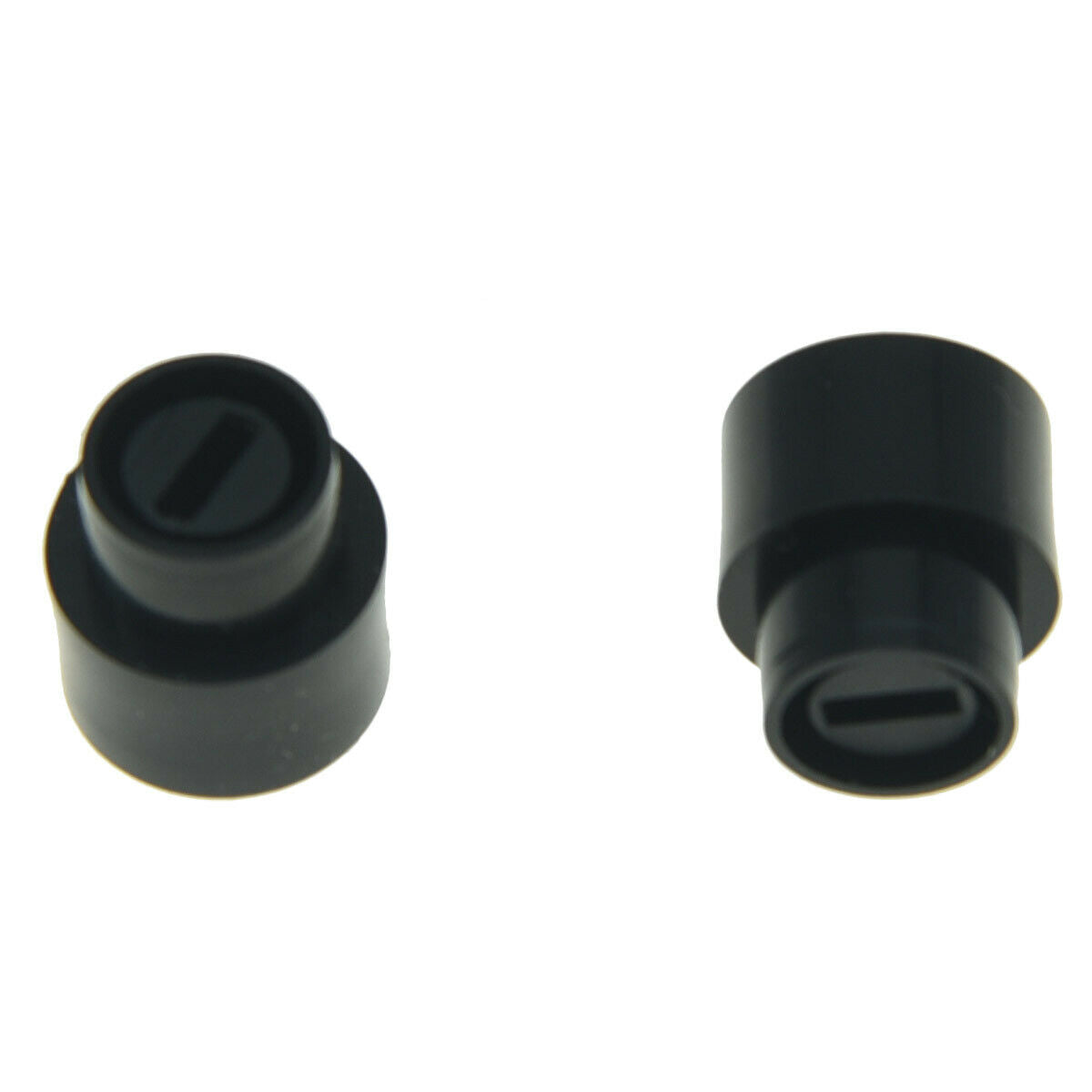 2x Black Guitar 3 & 4 Way Pickup Switch Tip Cap Barrel Switch Knob For USA Tele