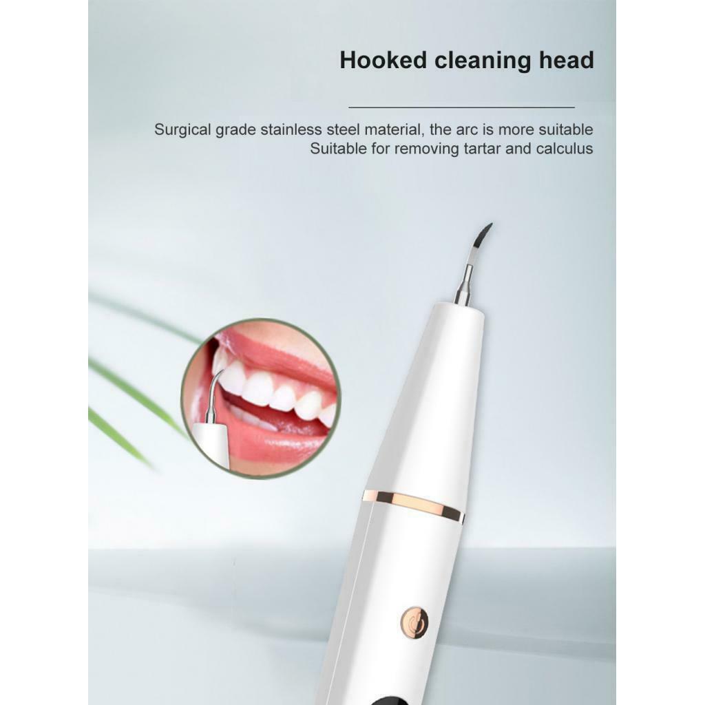 Electric Ultrasonic Calculus Plaque Remover For Teeth Cleaning with LED