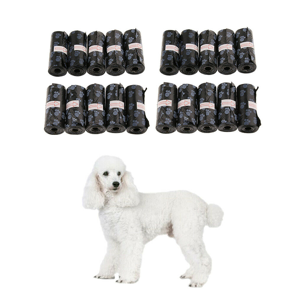 20 Rolls Dog Puppy Poo Poop Waste Bags Doggy Disposable Bags for Walking