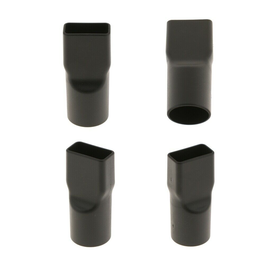 32mm Round to Square Mouth Vacuums Adapter Brush Nozzle Hose Connector 4pcs/set