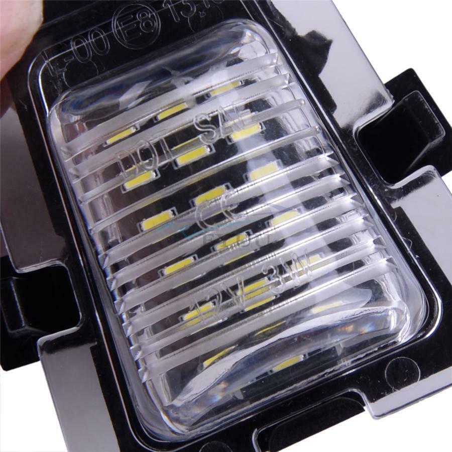 For Jeep JK Wrangler 2007-2018 Car LED Rear Bumper Light License Plate Light x2