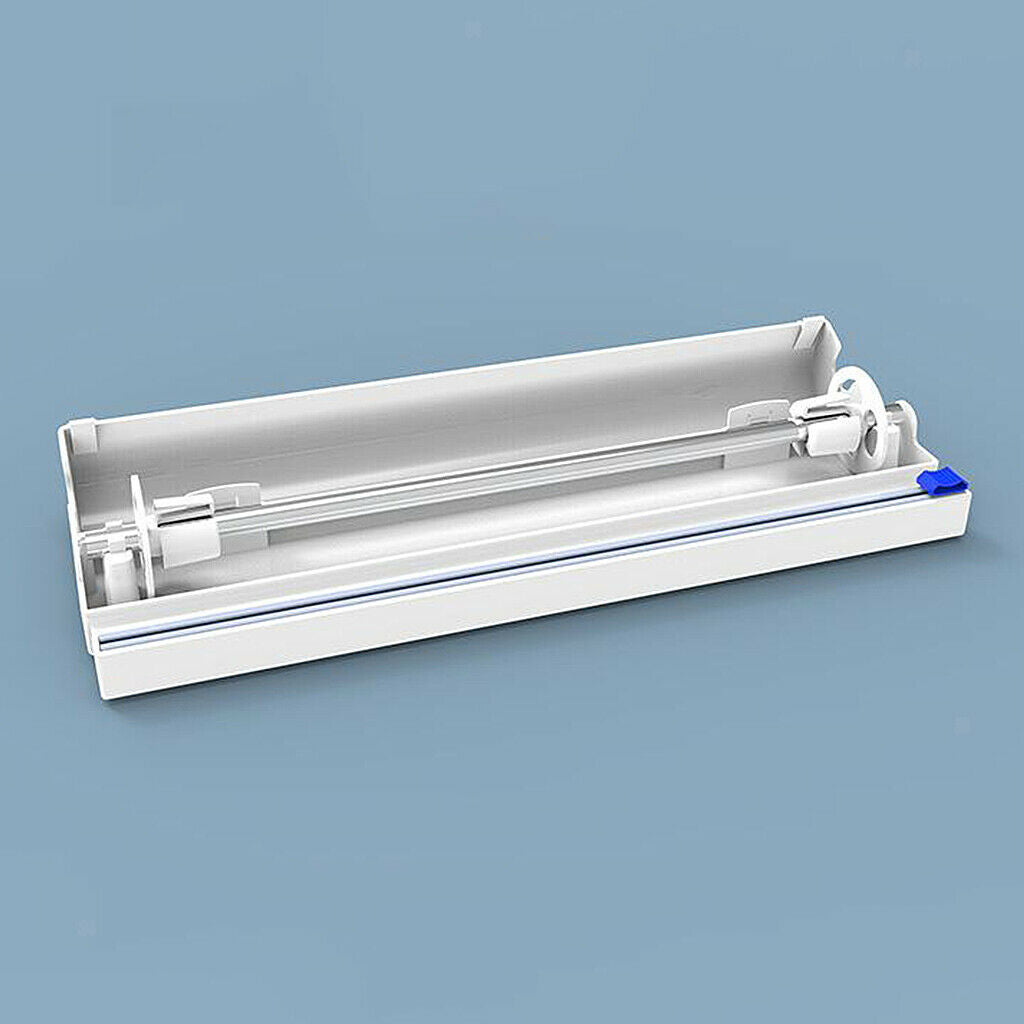Refillable Plastic Wrap with Slide Cutter Cling Foil/Film Cutter Dispenser