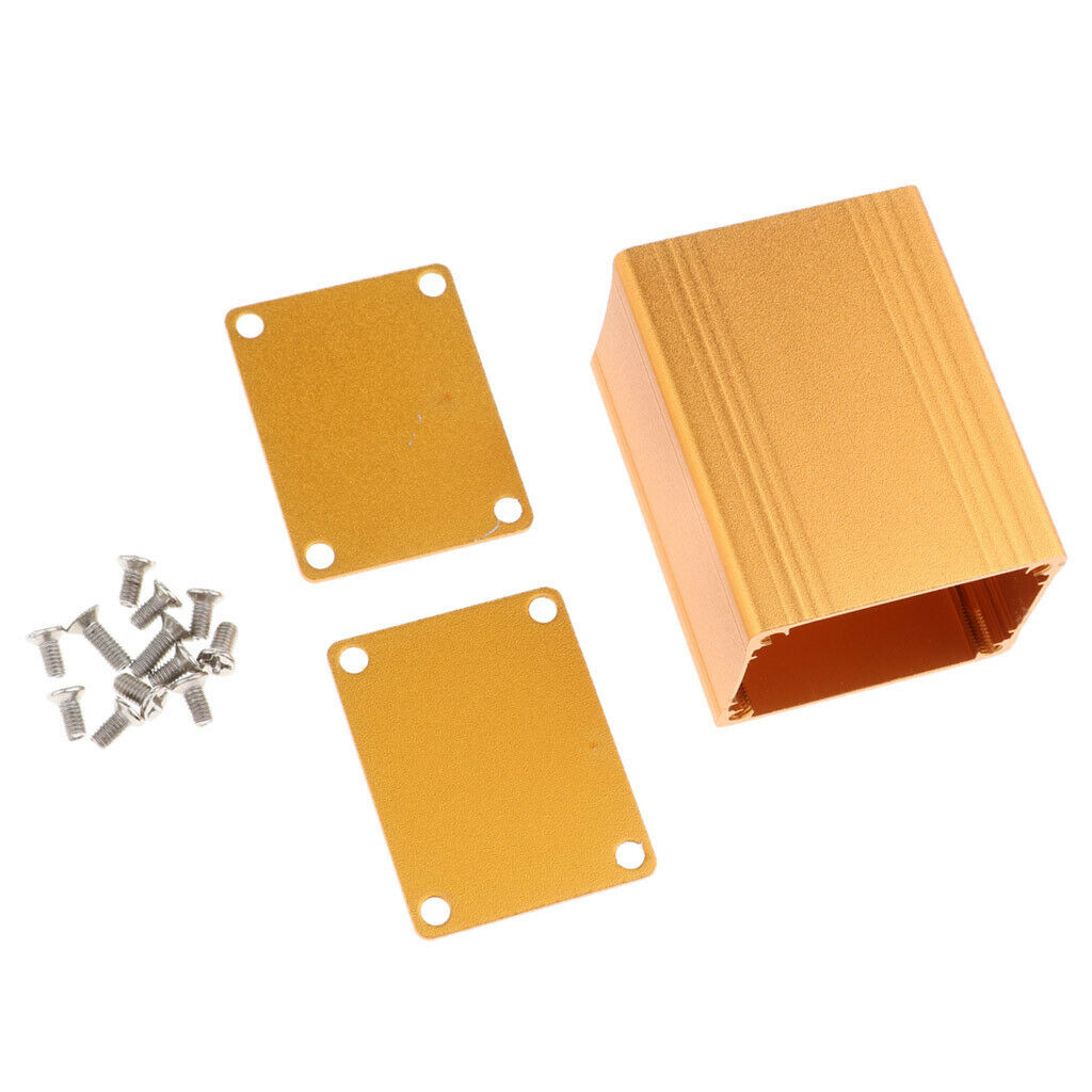 aluminium Case Junction Box Electric Project Enclosure Case DIY 50x39x30mm