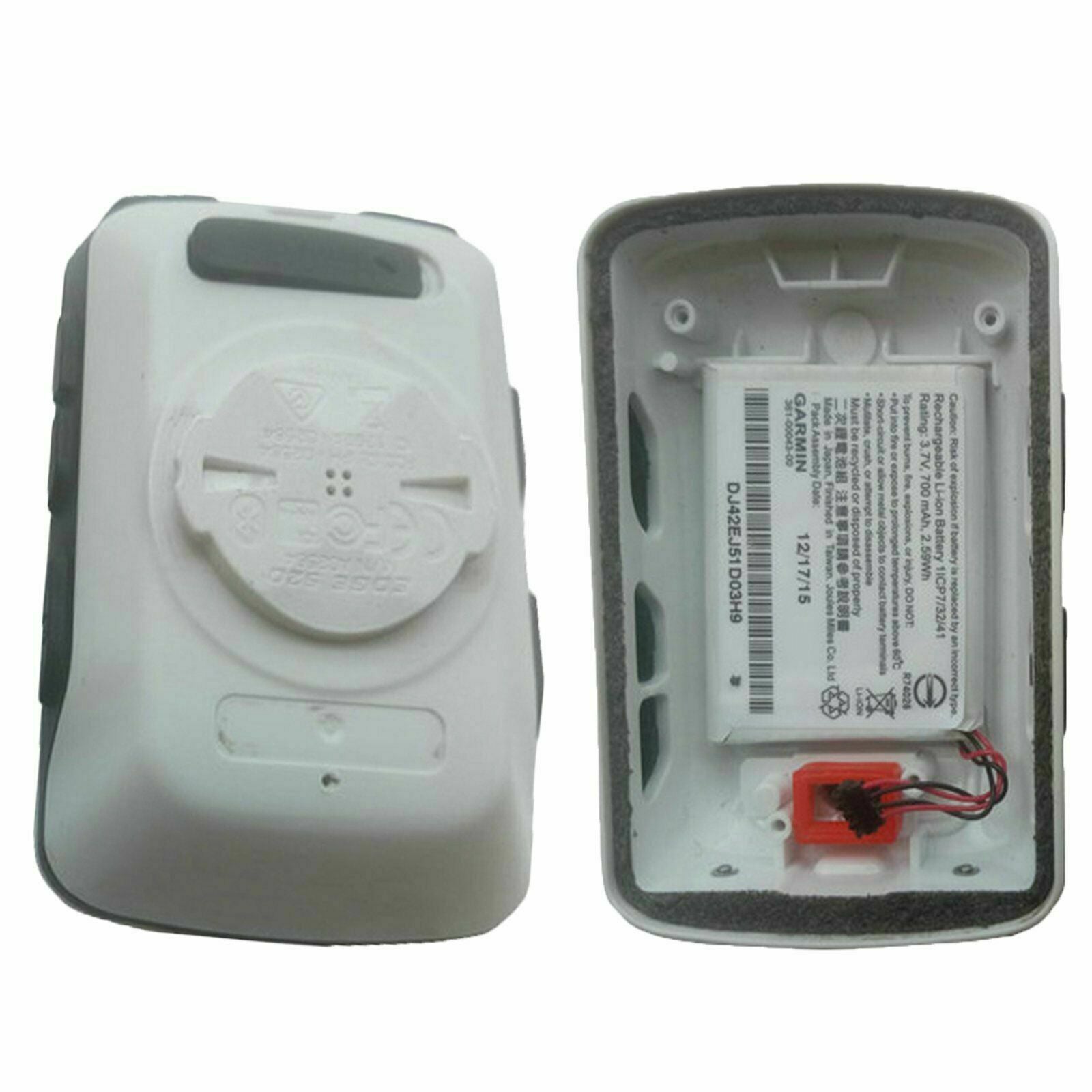 For Garmin Edge 520 Watch Accessories Back Cover Case With Battery White 3.7V