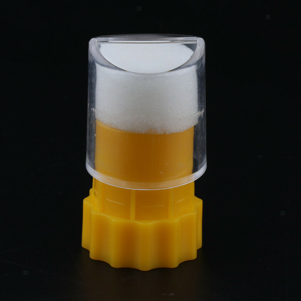 2.68"Queen Bee Marking Bottle Cage with Sponge Plunger Beekeeping Equipment Tool