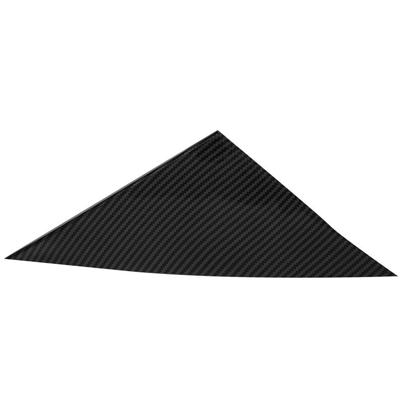 2Pcs Carbon Fiber ABS Triangular Window Decoration Car Styling for Tesla ModelY8