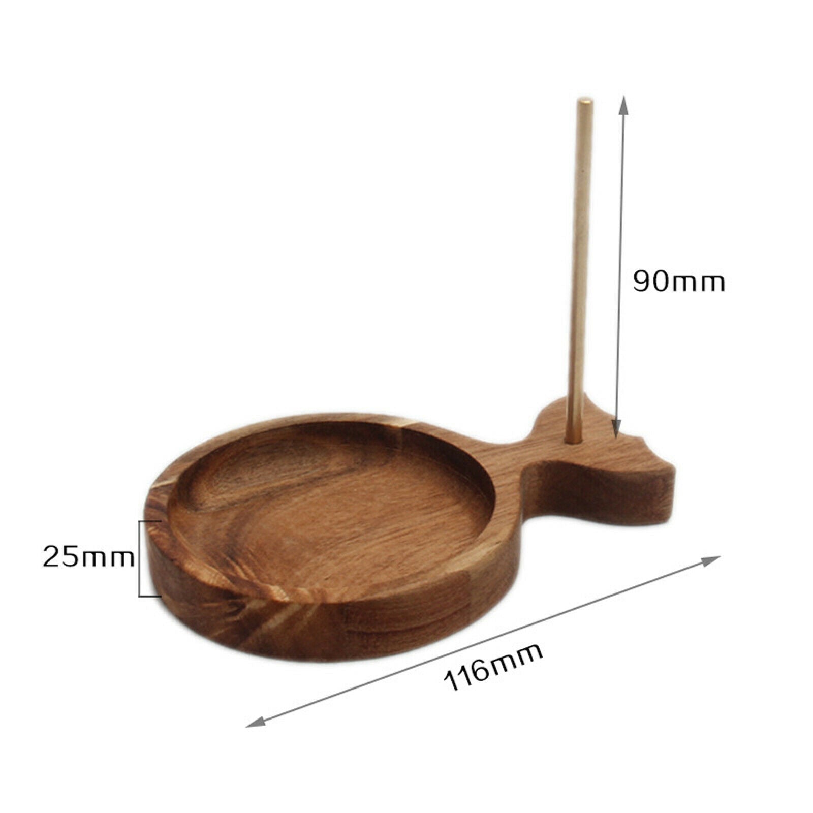 Wood Beads Plate Tray Yarn Holder Spinning Twirling Wool Cord Beading Board
