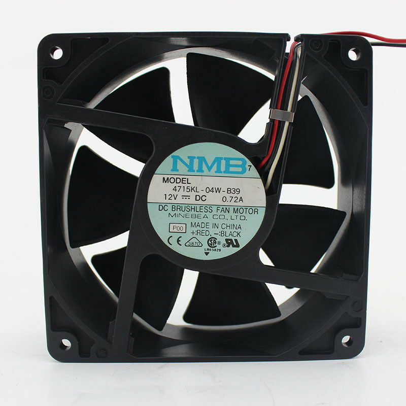 For Japan NMB 4715KL-04W-B39 Minebea NMB 12V 0.72A 12038 axial fan