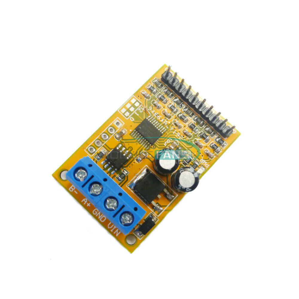 0-5V 0-10V 7ch ADC Analog Voltage Acquisition Sampler RS485 ModBus RTU Module