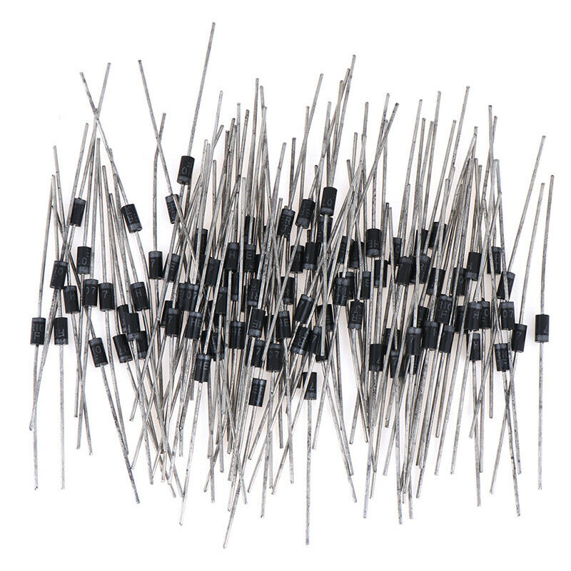 100PCS FR107 DO-41 Rectified Super Fast Recovery Diode DO-411A/1_DD