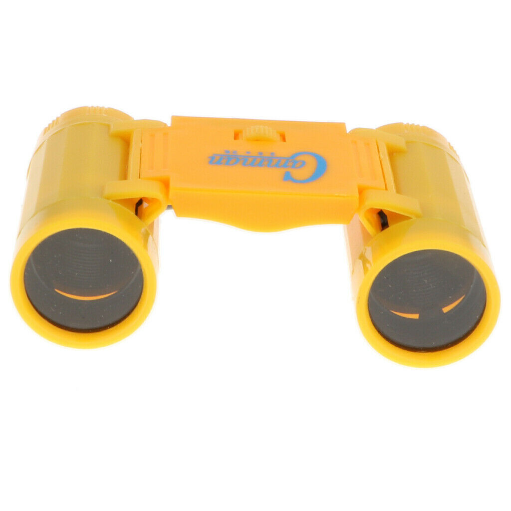 4 Pieces Portable 26mm 2.5X Plastic Binoculars Telescope Kids Science & Nature