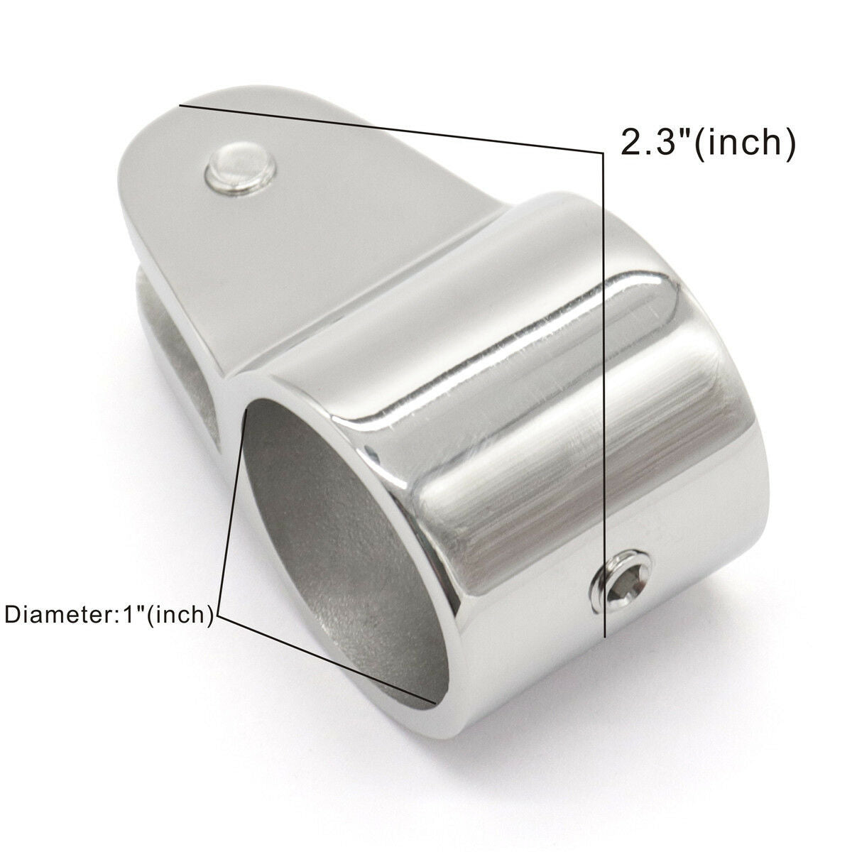 1PCS Boat Top Jaw Slide 25mm/1" Marine Boat Hardware Deck Fitting 316 Stainless
