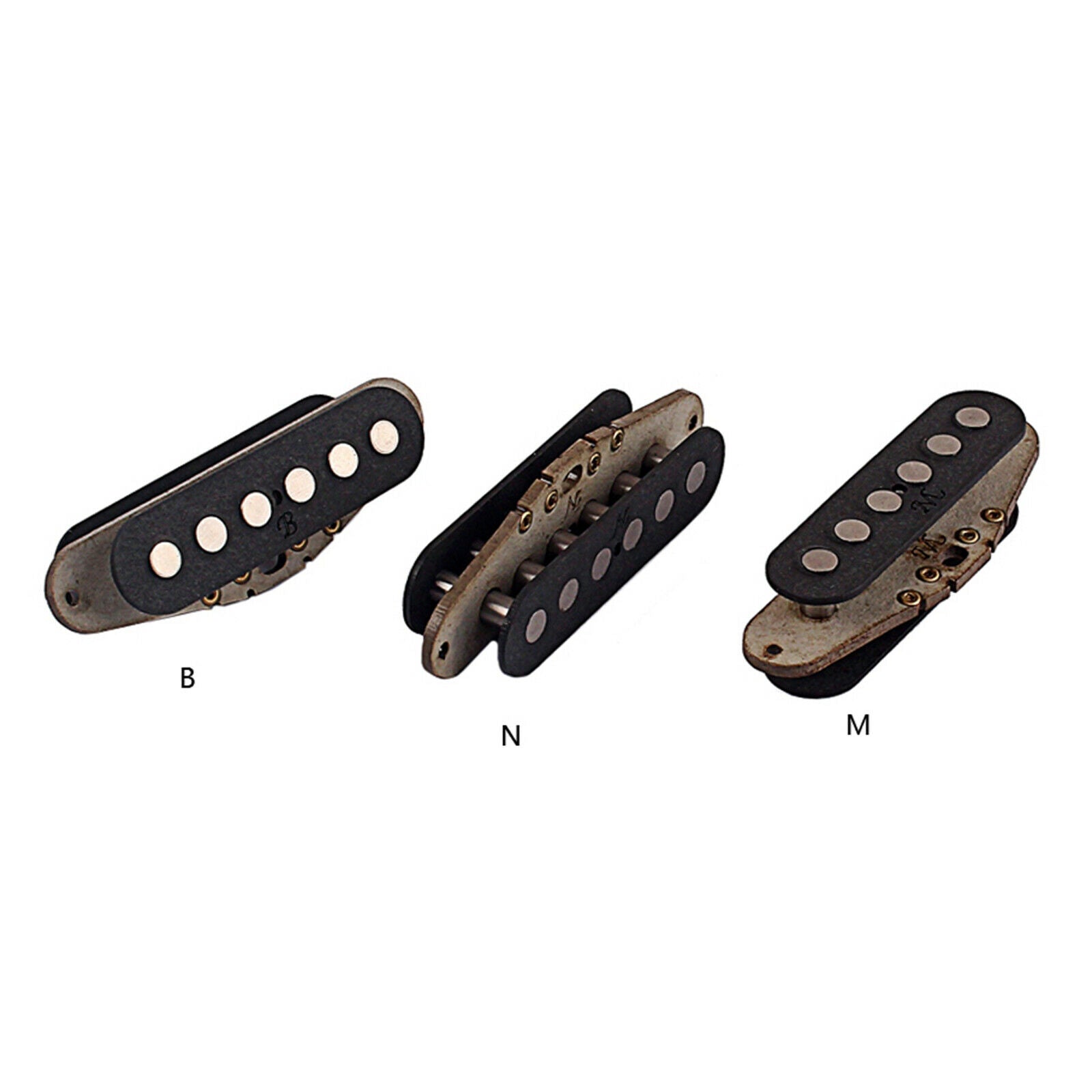 Pack of 3 Neck Middle Bridage Pickup Set for ST Guitar Replacement Parts