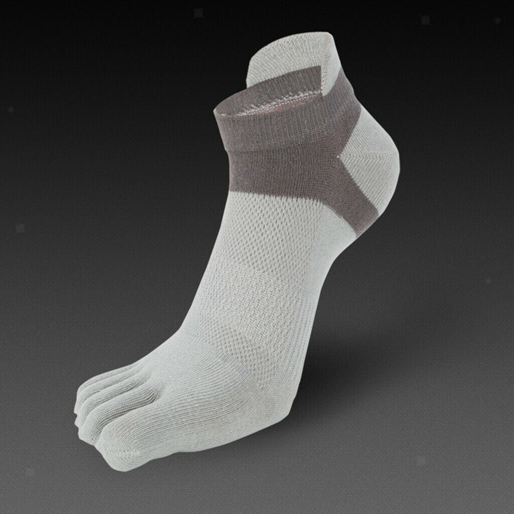 6Pairs Breathable Everyday Toe Socks Net Sports Yoga Ankle Socks Casual