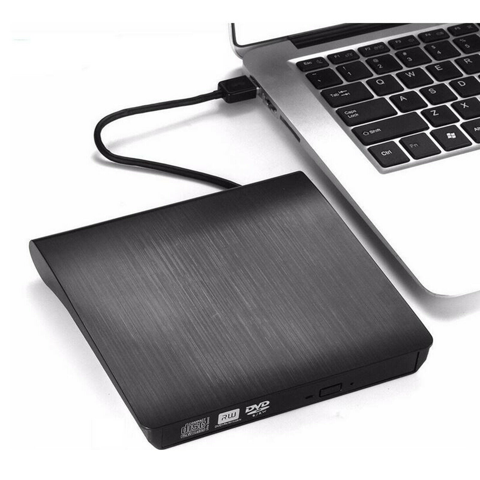 USB 3.0 External DVD Burner Optical Drive Writer Reader Recorder DVD-RW Thin