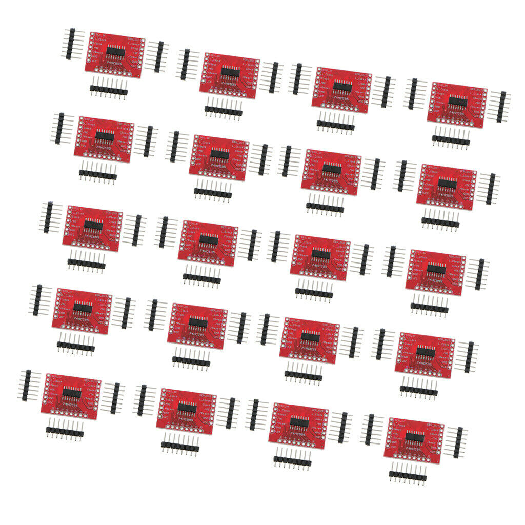 SN74HC595 IC 8-BIT   REGISTER 16-DIP Pack of 20