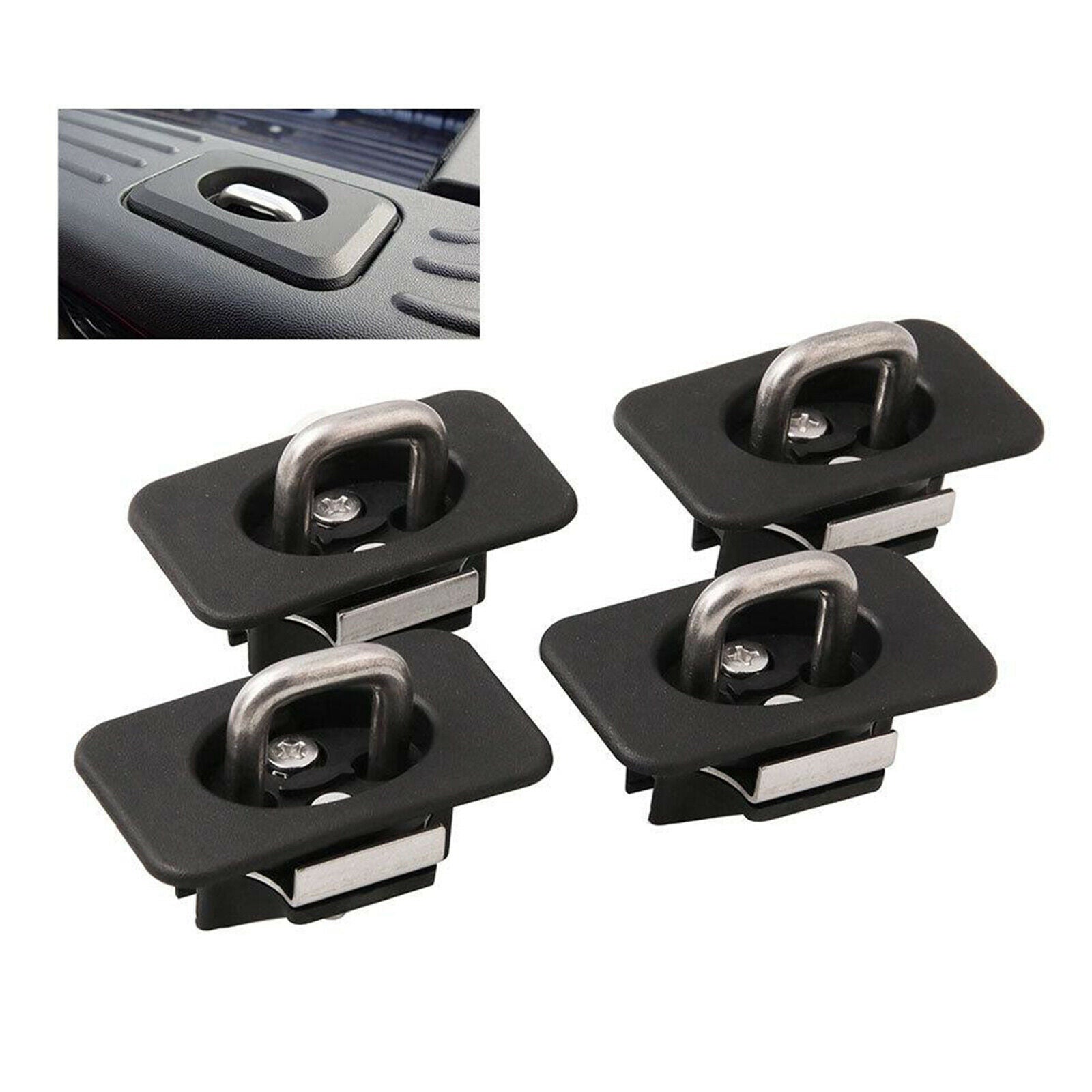 4x Pickup Truck Tie-Down Anchors Fit for Ford Raptor F150 98-14 Car Part
