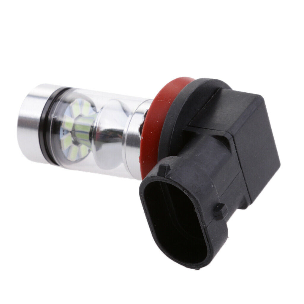 2 Pieces H11 100W Car Fog Driving Light LED Bulbs High Power Ice Blue