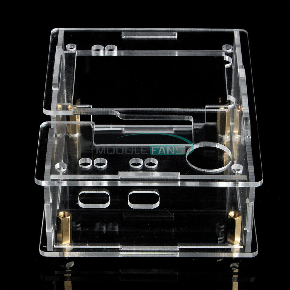 For TFT GM328 Transistor Tester Diode LCR PWM Square Generator Acrylic Case