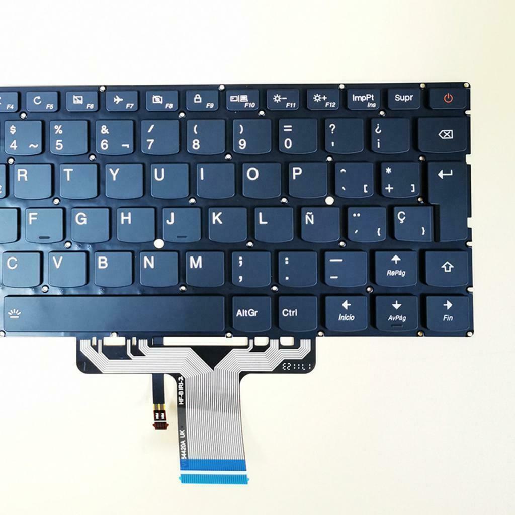 Keyboard For Lenovo Ideapad Air 13 Pro 13.3" Spanish Backlit Keyboard QWERTY