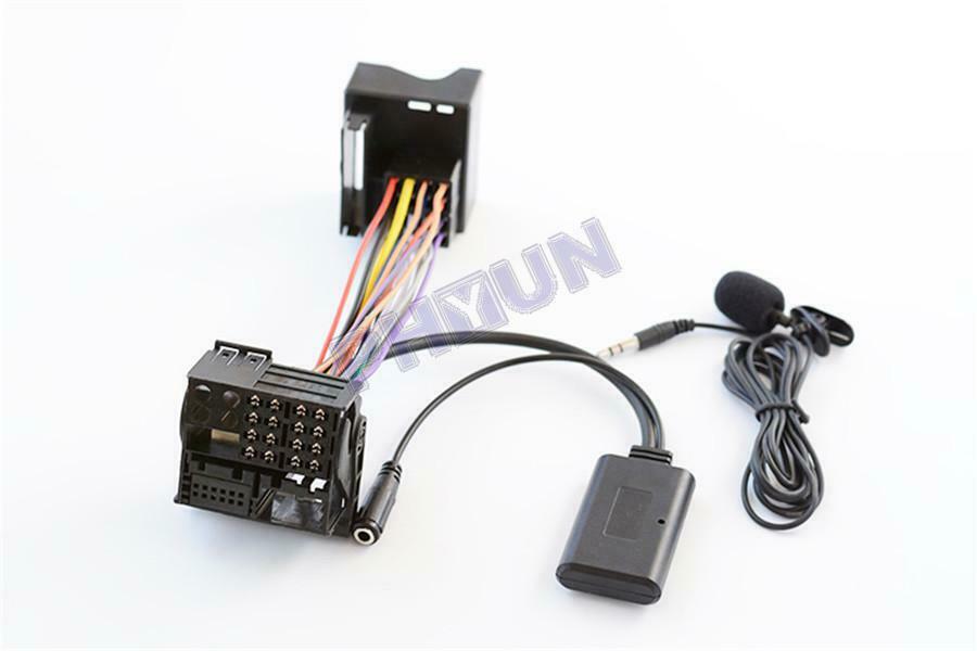 Car AUX Bluetooth Adapter w/ Mic For BMW X3 Z4 E83 E85 E86 MINI COOPER R50 R53