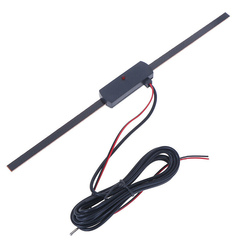Auto Car Hidden Amplified Antenna 12V Electronic Stereo AM/FM Radio JCm.DD