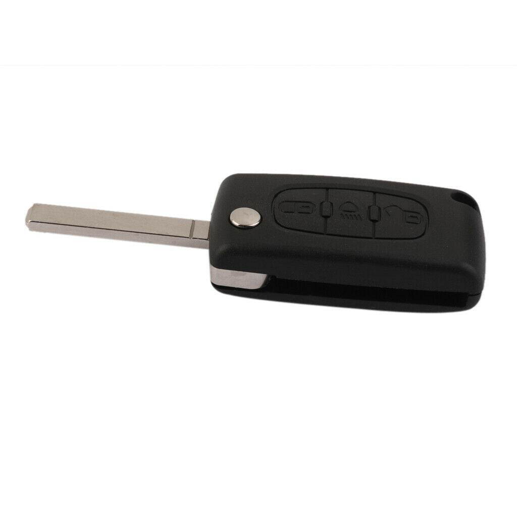 3-Button Central Locking Remote  Key Shell For Citroen Picasso CE0536