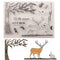 Christmas Deer Silicone Clear Seal Stamp DIY Scrapbooking Embossing Photo Album