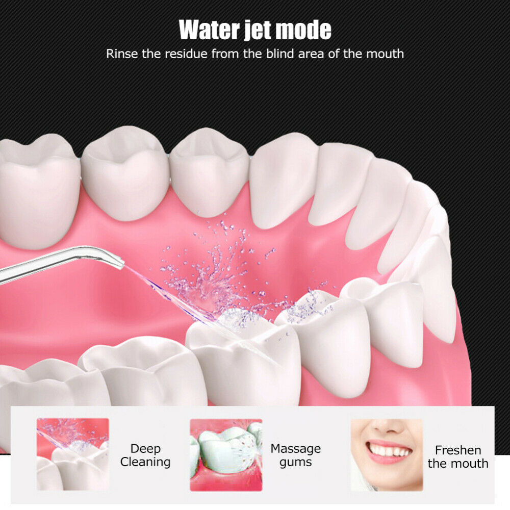 Electric Oral Irrigator Dental Water Floss Teeth Cleaning Flusher USB Charging