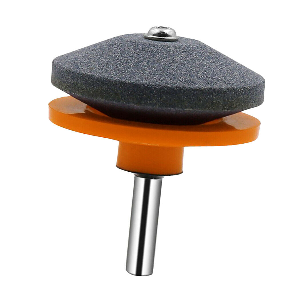 2pcs Rotary Lawnmower Blade Sharpener Blade Grinder for Power /Hand Drill