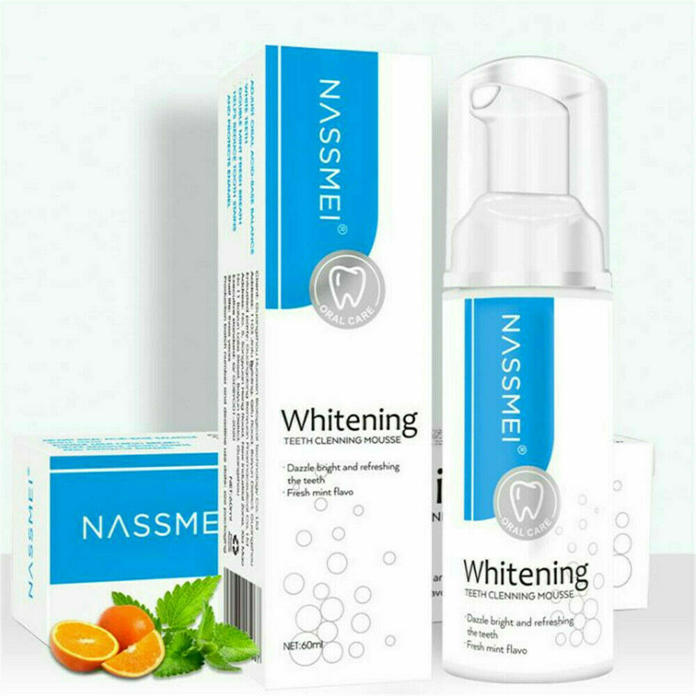 New 60ML Soda Mousse Tooth Cleansing Foam Toothpaste Tone Remove Stain Oral