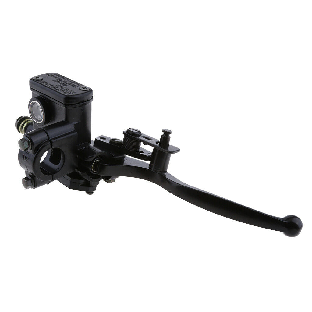 10mm Banjo Black Front Right Hydraulic Brake Master Cylinder Dirt Bike ATV