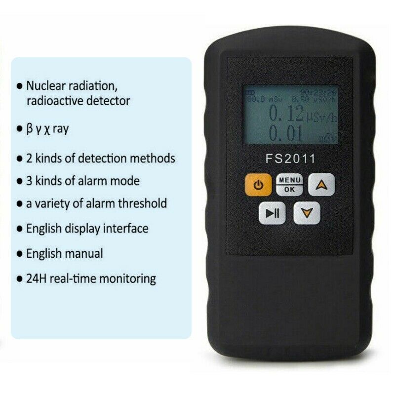 Î² Y XRay Radiation Detector Nuclear Radiation Monitor Meter Smart Counter 1pc