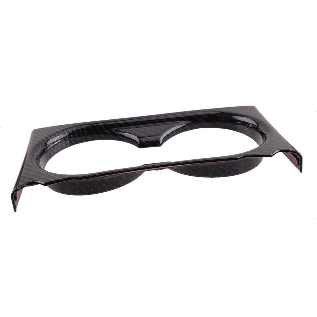 Carbon Fiber ABS Cup Holder Cover Trim Fit for Mazda CX-5 KF 17-21