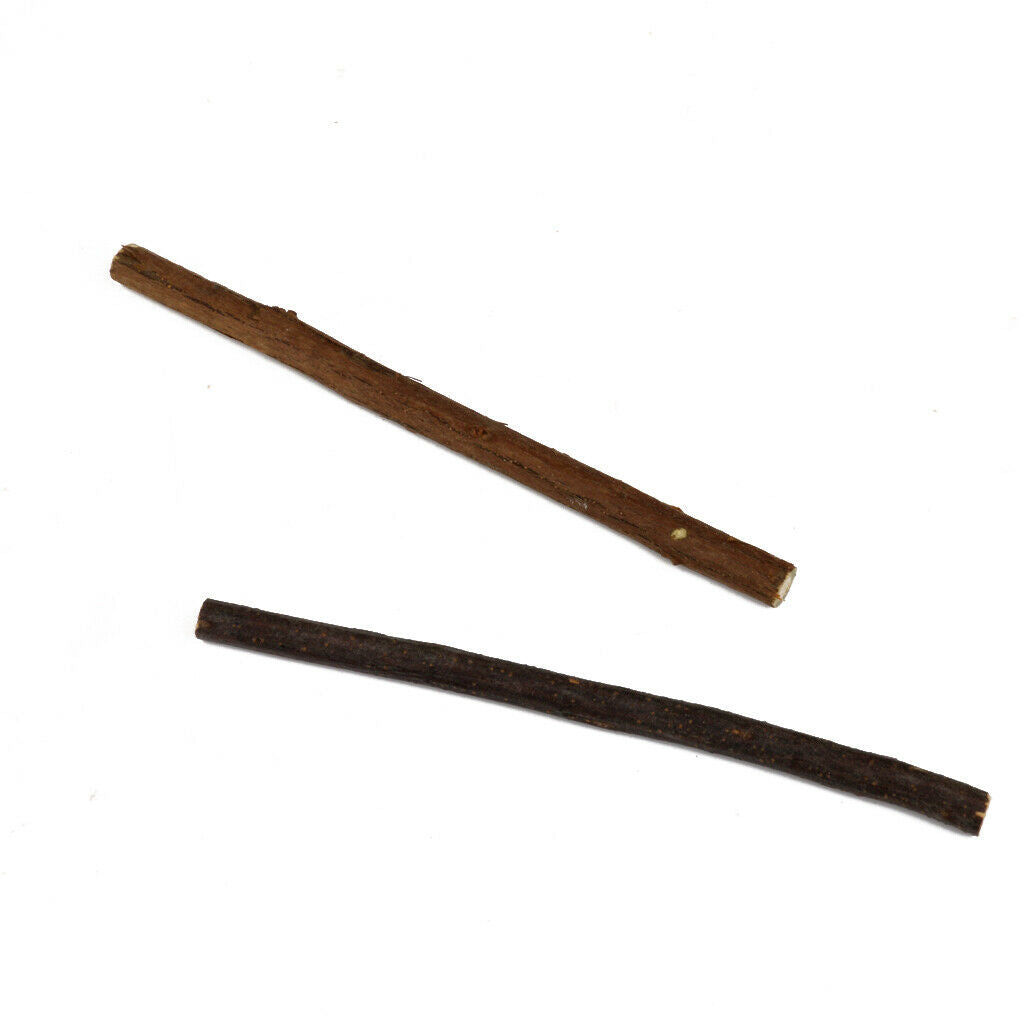 100pcs Natural Boxwood Tree Branch Sticks Branch for DIY Craft Decor