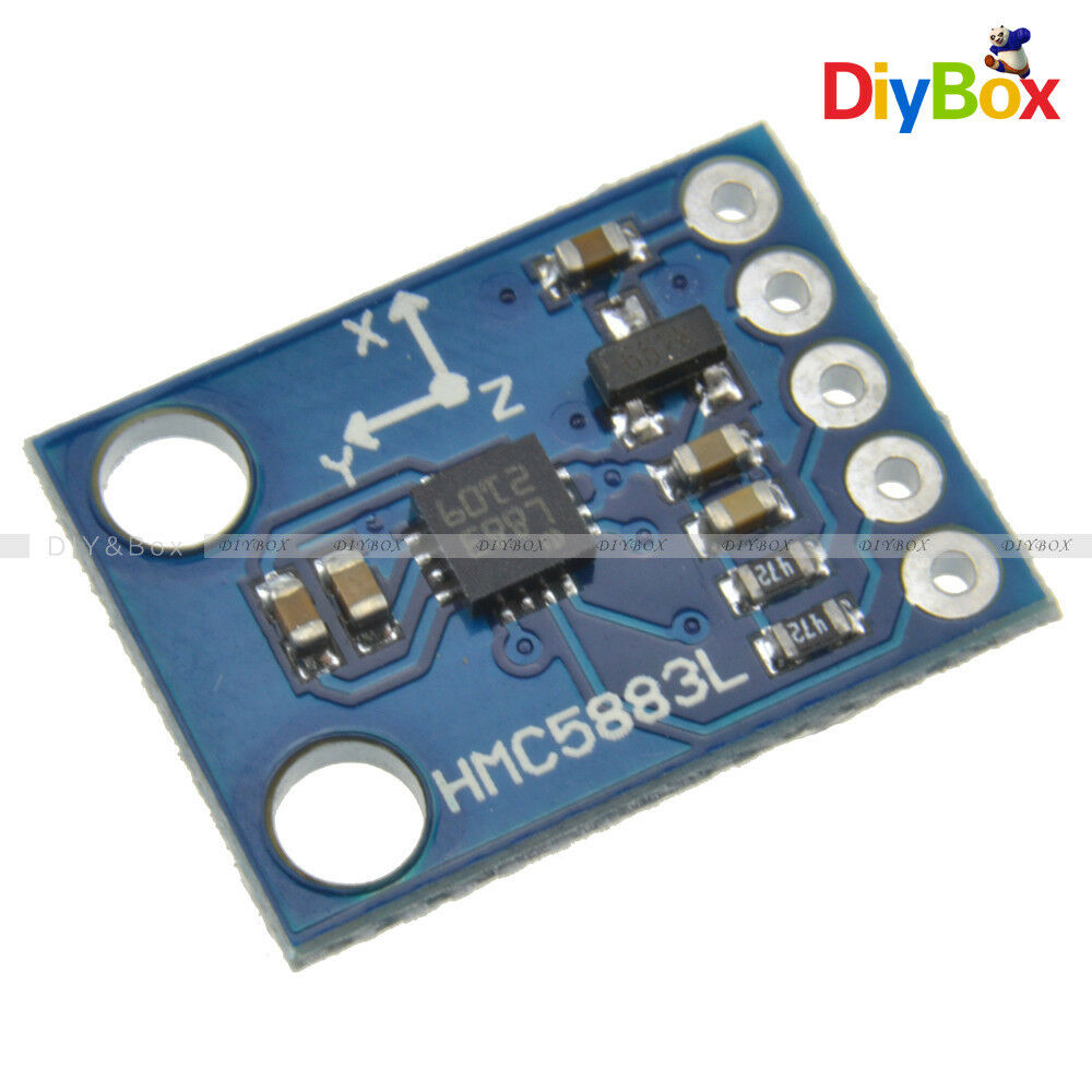 5PCS 3V-5V HMC5883L Triple Axis Compass Magnetometer Sensor Module for Arduino