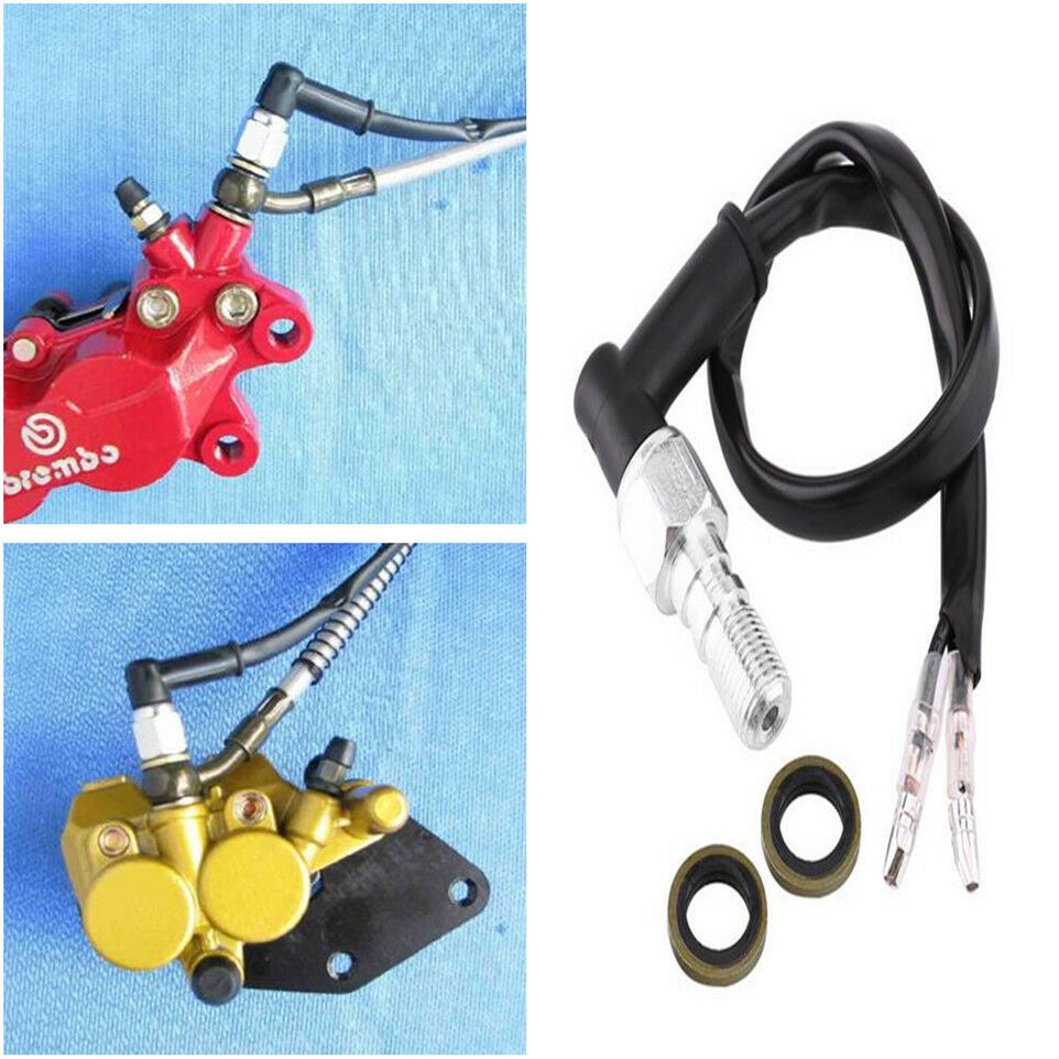 1PC Motorcycle Hydraulic Brake Pressure Light Switch Banjo Bolt M10 X 1.25 Pitch
