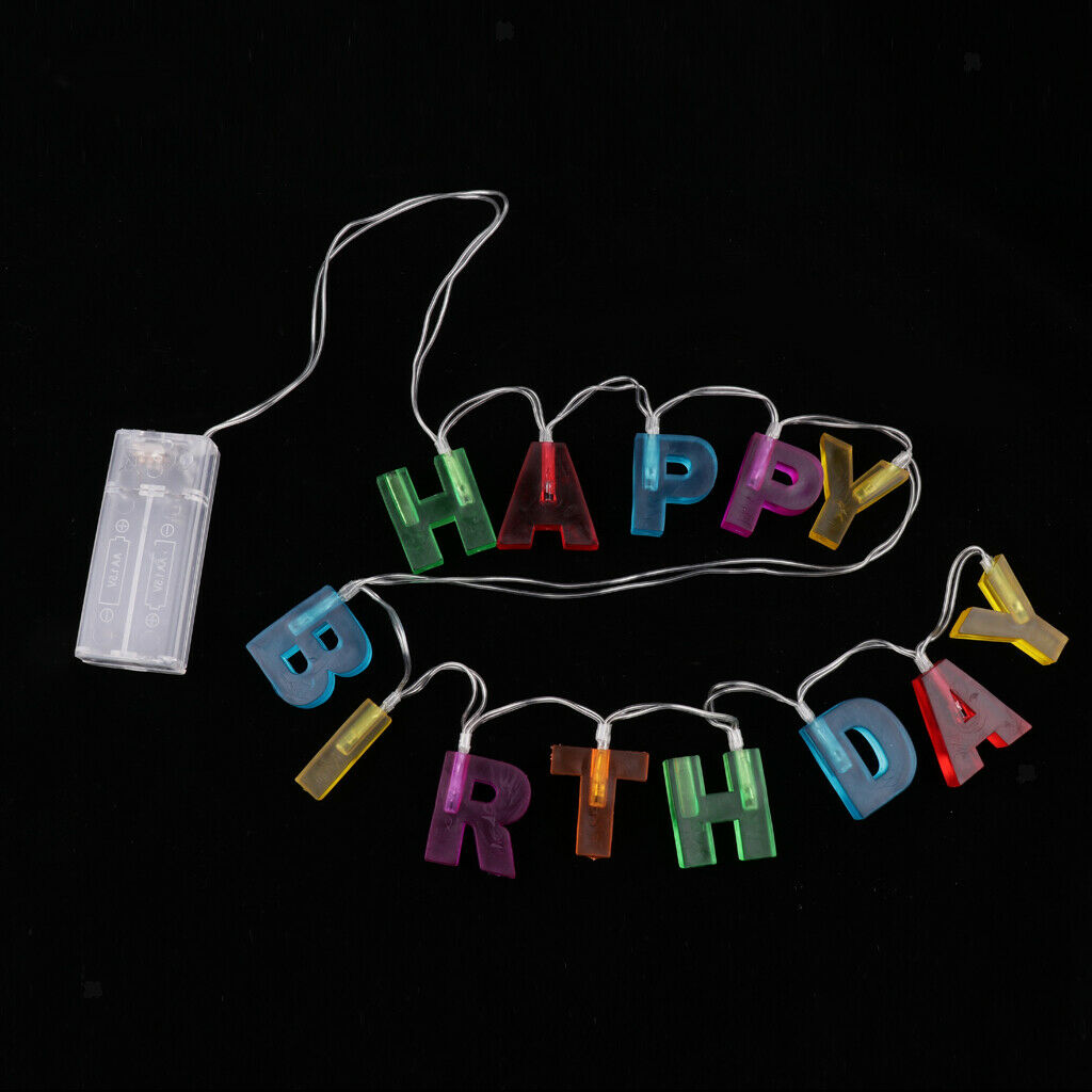 130cm Birthday Party Fairy String Lights Holiday Festival Decor Battery
