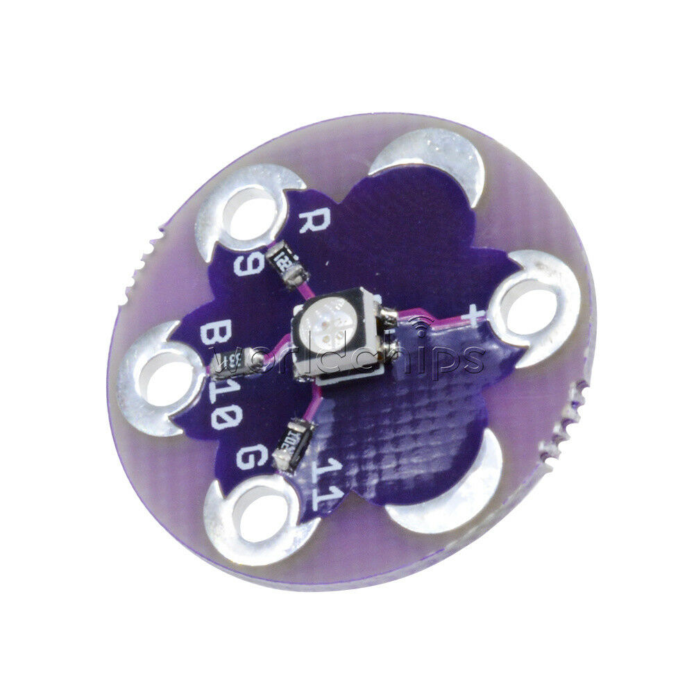 2PCS LilyPad Tri-Color LED RGB For Arduino