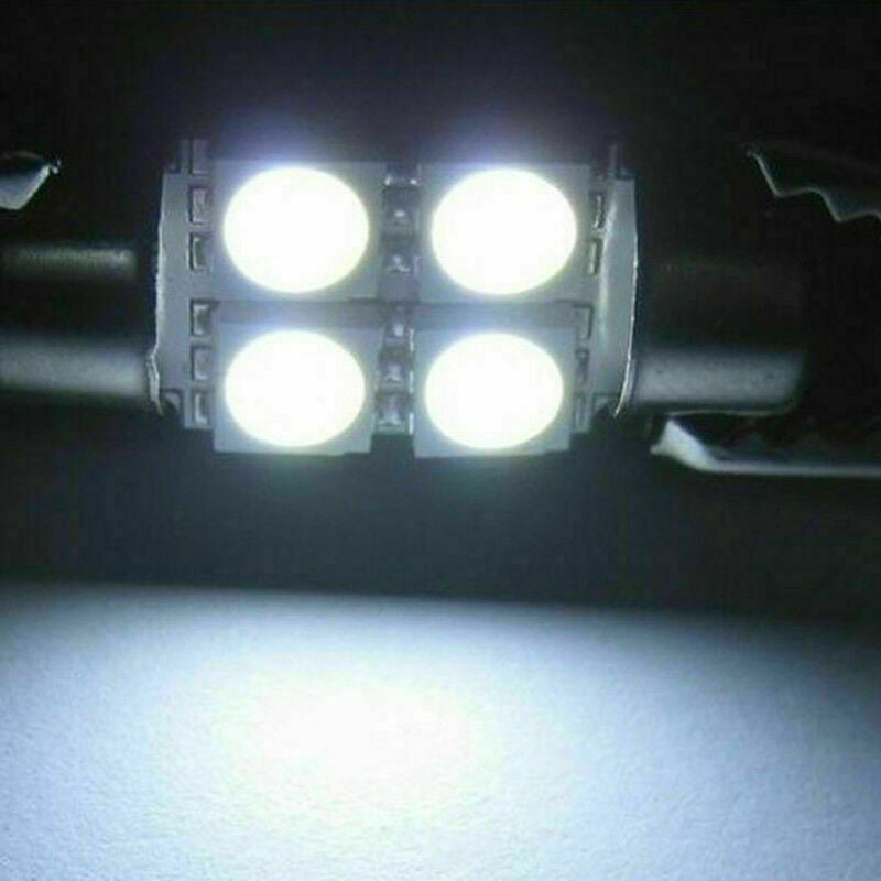 3pcs 31mm 5050 4SMD LED White Light Car RV Interior Dome Festoon Bulbs Lamp 12V