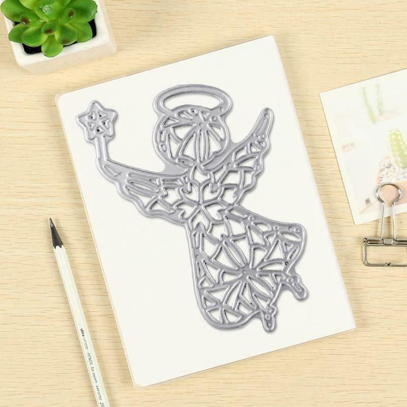 Hollow Angel Metal Cutting Dies Stencil DIY Scrapbook Album Paper Card Template