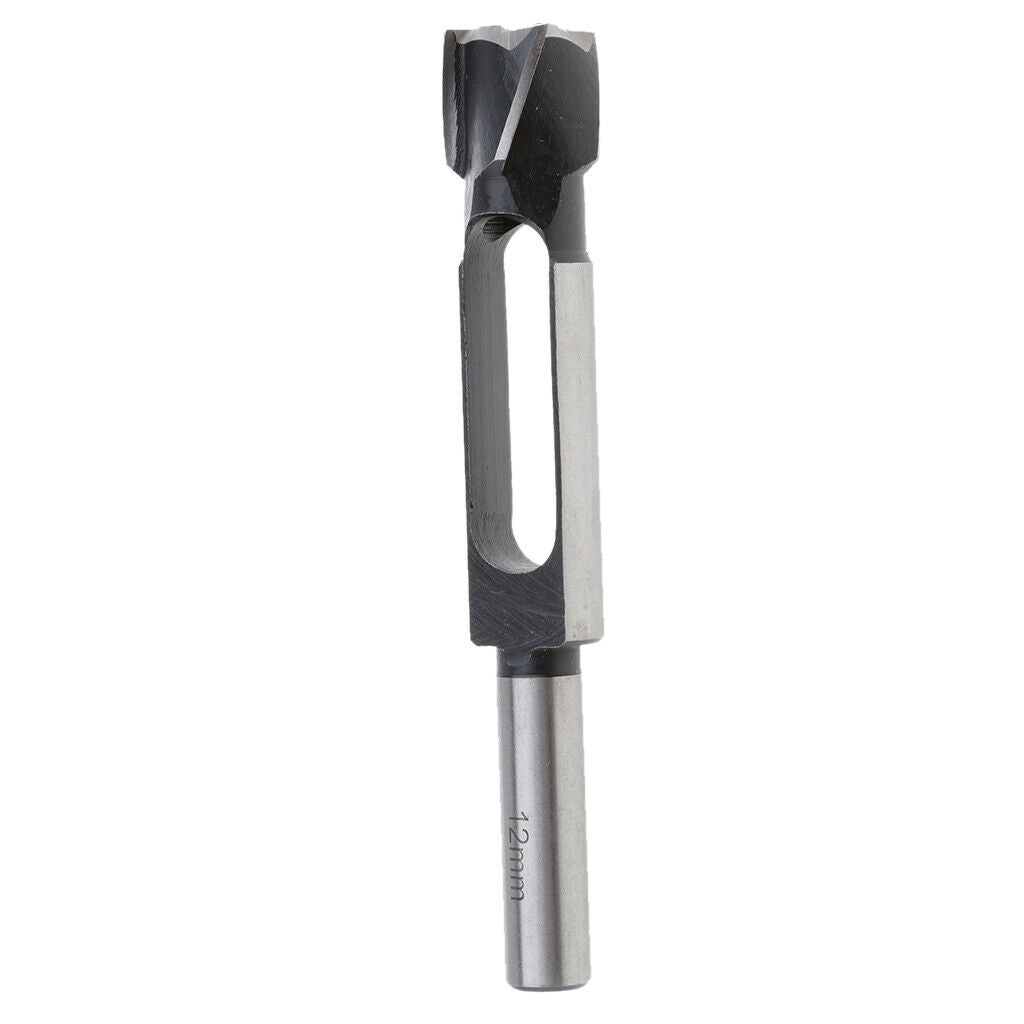 2Pcs (8mm&10mm) 140mm Wood  Plug Cutter 13mm 1/2-Inch Shank Tenon Dowel Maker